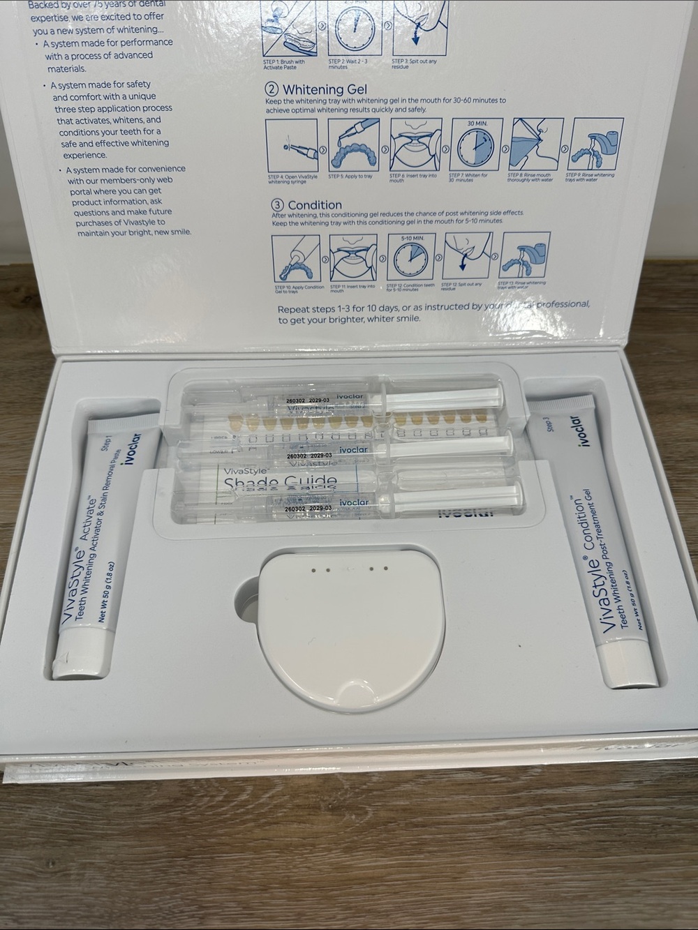 vivastyle teeth whitening system ivoclar